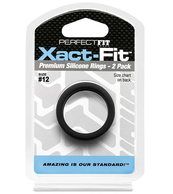 Male Sex Toys Perfect Fit XactFit Ring 2Pack 12