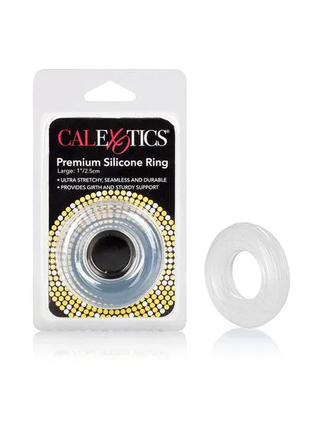 Male Sex Toys Premium Silicone Ring Large CalExotics