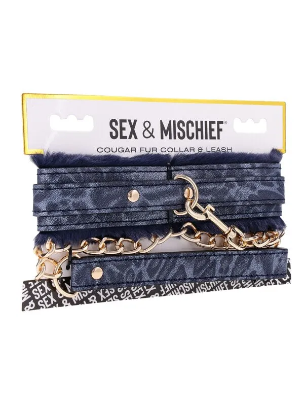 Male Sex Toys Sportsheets Sex and Mischief Cougar Fur Collar and Leash Male Sex Toys Sportsheets Sex and Mischief Cougar Fur Collar and Leash