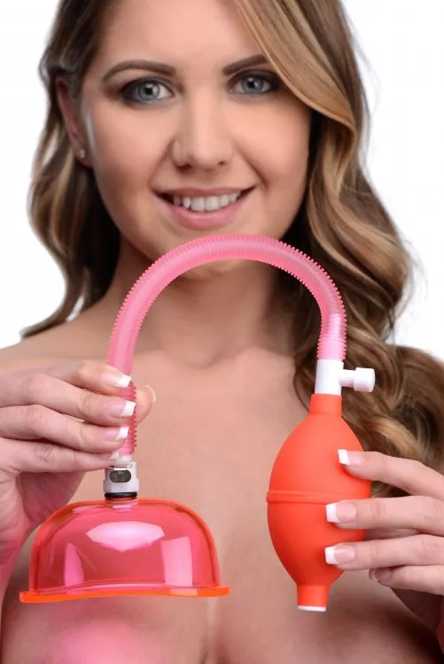 Male Sex Toys XR Brands Size Matters Vaginal Pump With 38 Inch Small Cup