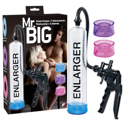Male Sex Toys You2Toys YT2 Mr big 3 Sleeve System Pump