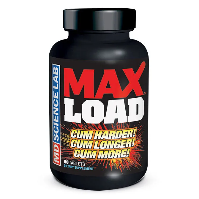 Max Load 60 Count Bottle MD Science Lab Vibrators