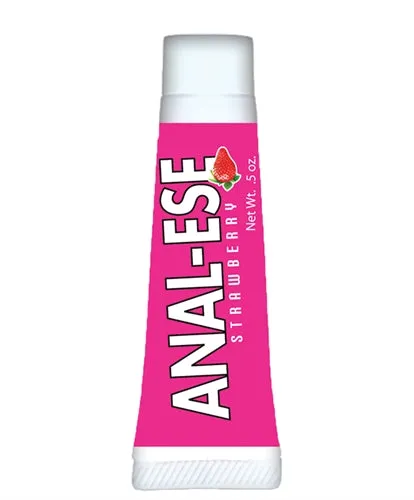 Nasstoys Male Sex Toys AnalEse Strawberry 5 Oz Soft Packaging