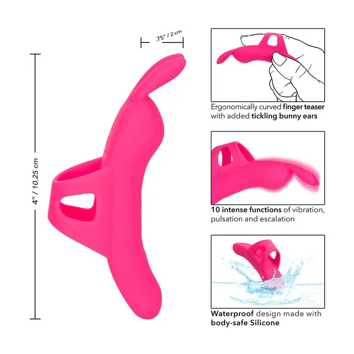 Neon Vibes The Flirty Vibe Finger Teaser California Exotic Vibrators
