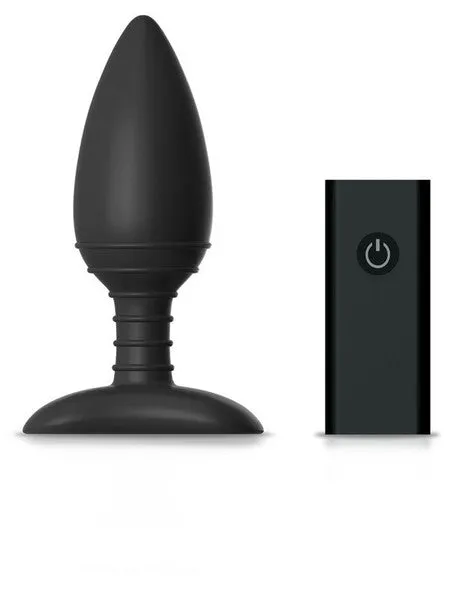 Nexus Anal ACE MEDIUM Remote Control Vibrating Butt Plug Black