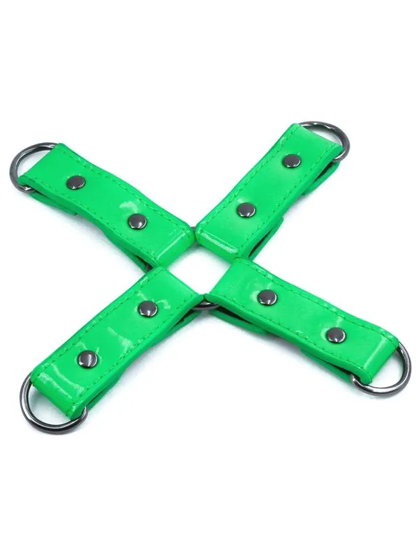 NS Novelties Electra Hog Tie Green Vibrators
