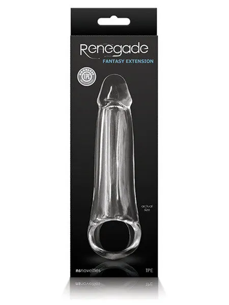 NS Novelties Renegade Fantasy Extenstion SM Clear Anal
