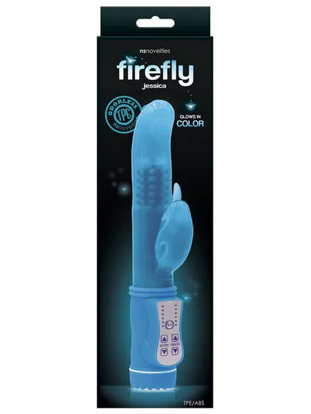 NS Novelties Vibrators Firefly Jessica Blue NS Novelties Vibrators Firefly Jessica Blue