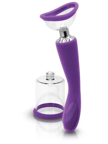 NS Novelties Vibrators INYA Pump and Vibe Purple
