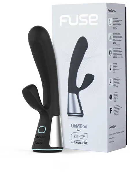 OhMiBod Fuse for KIIROO Black Kiiroo Anal