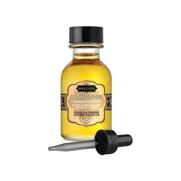 Oil of Love Vanilla Creme 75 fl oz 22 ml Kama Sutra Products Dildos