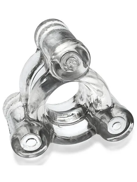 Oxballs BUZZ SQUEEZE ballsack intense triple 360 vibe CLEAR Vibrators Oxballs BUZZ SQUEEZE ballsack intense triple 360 vibe CLEAR Vibrators