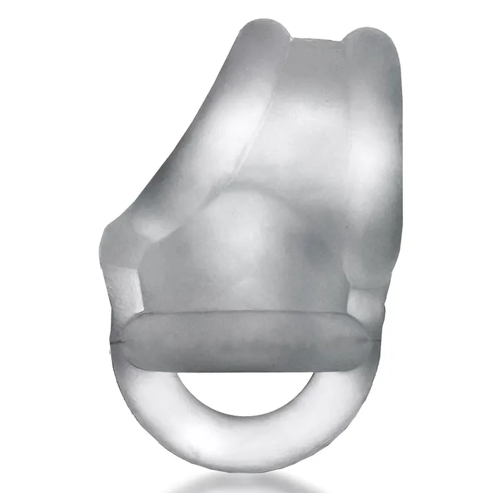 Oxballs Male Sex Toys Ball Sling With Ball Splitter Clear Ice