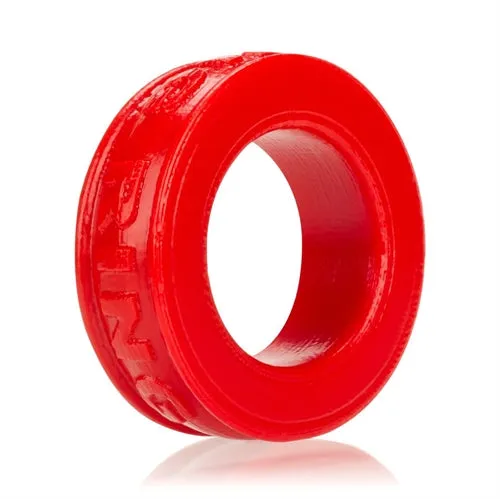 Oxballs Male Sex Toys PigRing Comfort Cockring Red