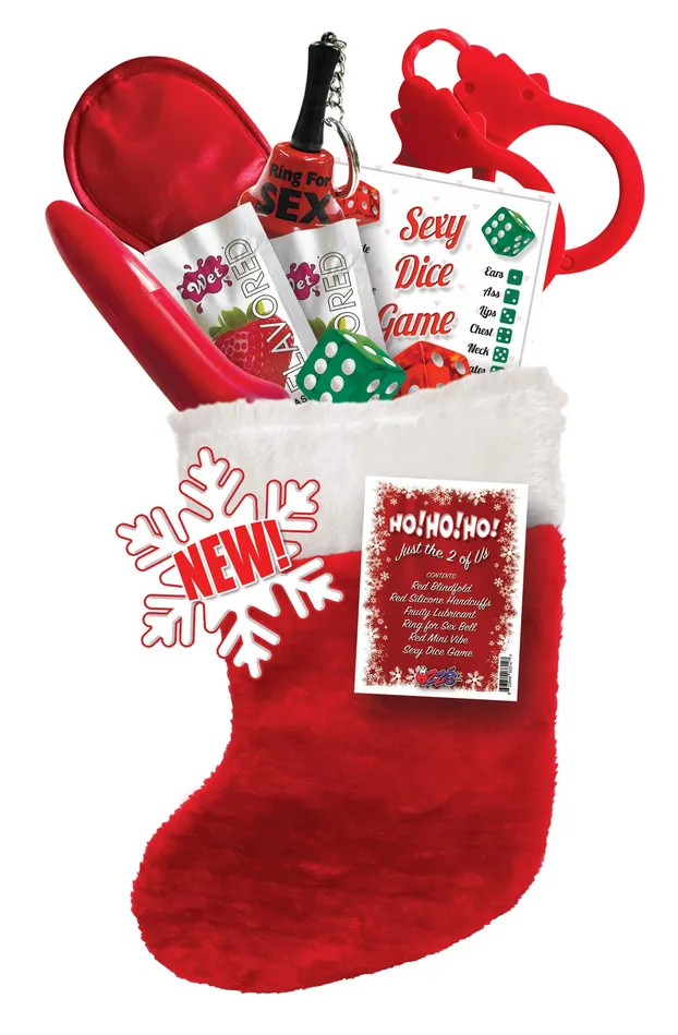 Ozze Creations Vibrators Christmas Stocking Red