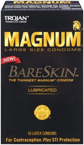 Paradise Marketing Trojan Magnum Bareskin 10 Pack Male Sex Toys