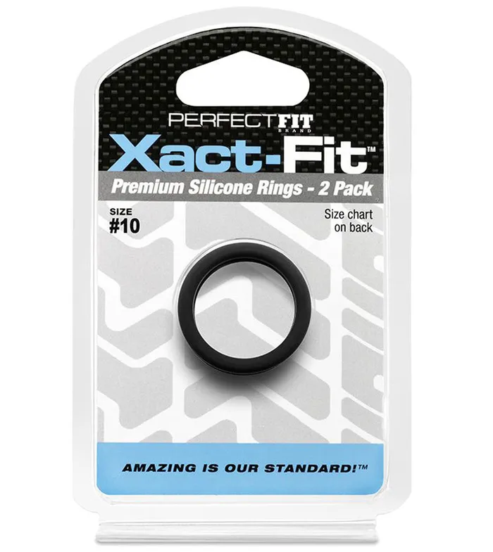 Perfect Fit Male Sex Toys XactFit Ring 2Pack 10