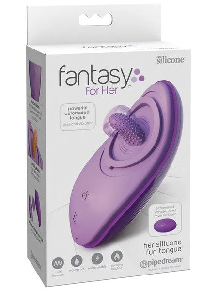 Pipedream Products Female Sex Toys Fantasy For Her Her Silicone Fun Tongue Pipedream Products Female Sex Toys Fantasy For Her Her Silicone Fun Tongue