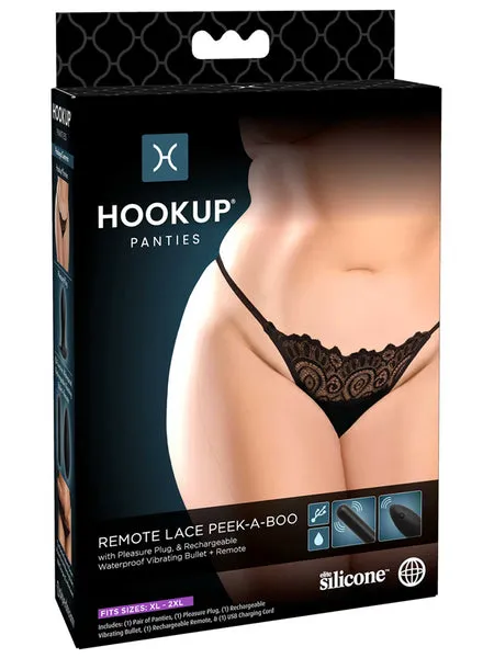 Pipedream Products Male Sex Toys Hookup Remote Lace PeekaBoo Fits Size XLXXL Pipedream Products Male Sex Toys Hookup Remote Lace PeekaBoo Fits Size XLXXL