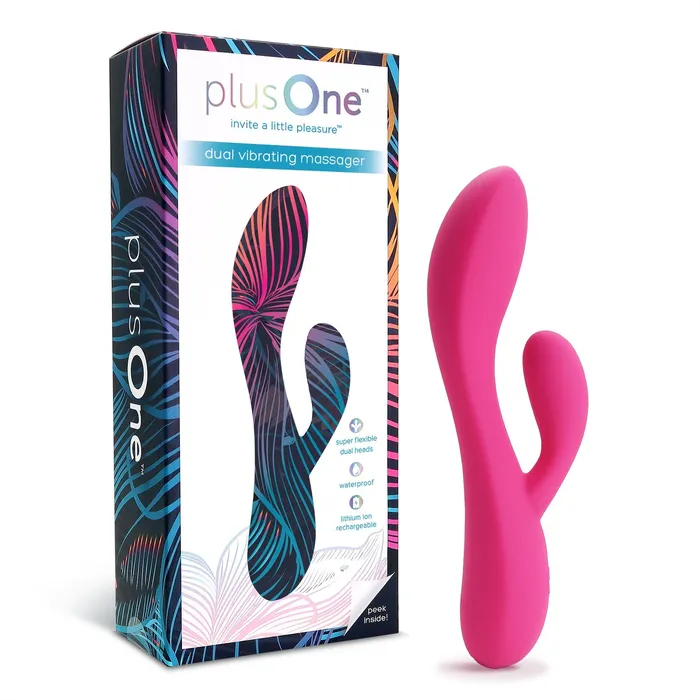 Plus One Female Sex Toys DUAL VIBRATING MASSAGER