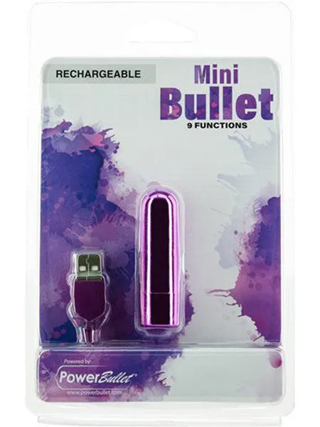 Rechargeable Bullet Purple BMS Factory Vibrators
