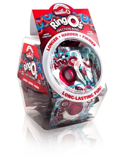 Ringos 36 Piece Fishbowl Assorted Colors Screaming O Couples