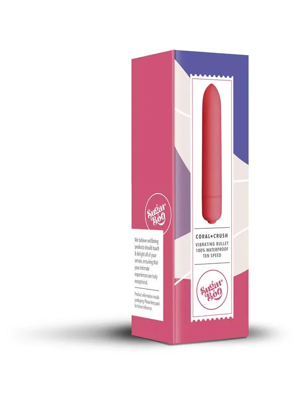 Rocks Off Vibrators SugarBoo Coral Crush Rocks Off Vibrators SugarBoo Coral Crush