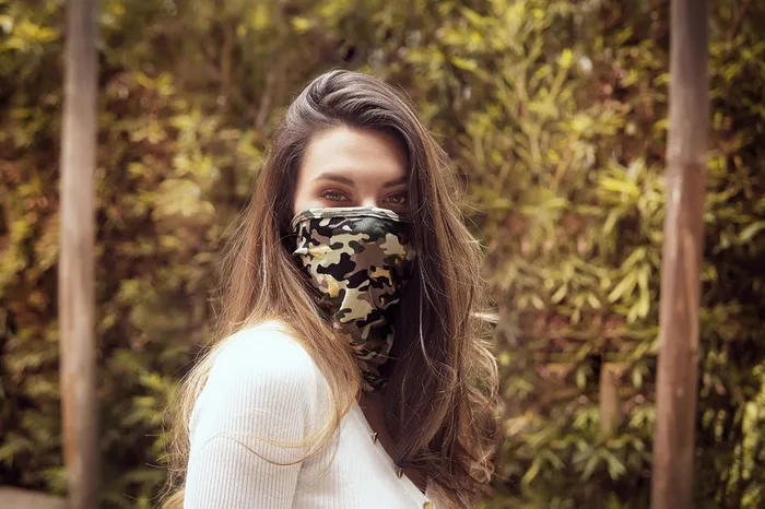 Sale Face Neck Bandana Camouflage Print One Size Teddies And Bodies