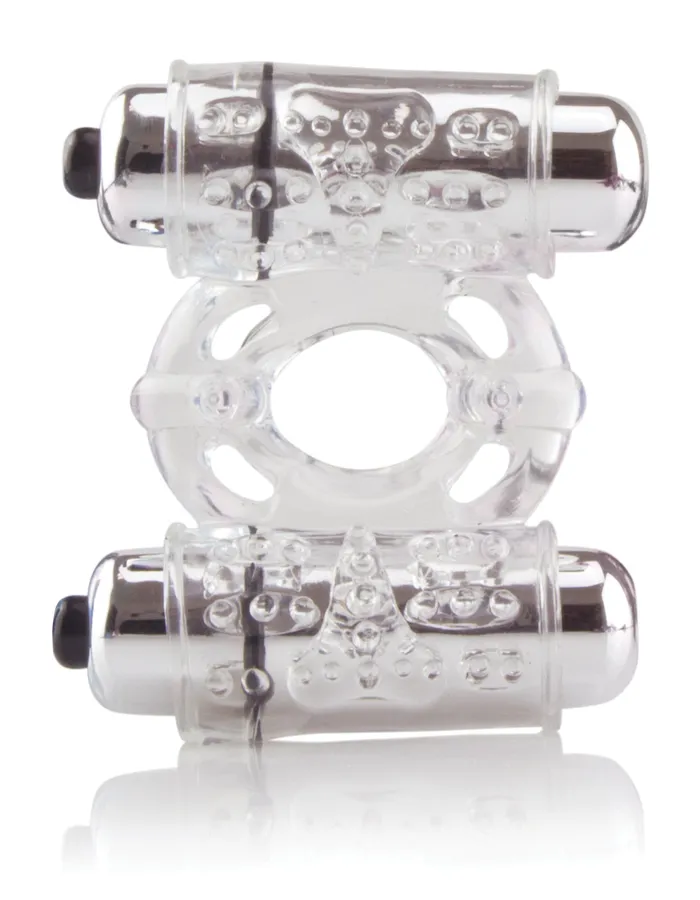 Sale Specials Dildos The O Wow Double Wammy Clear Each