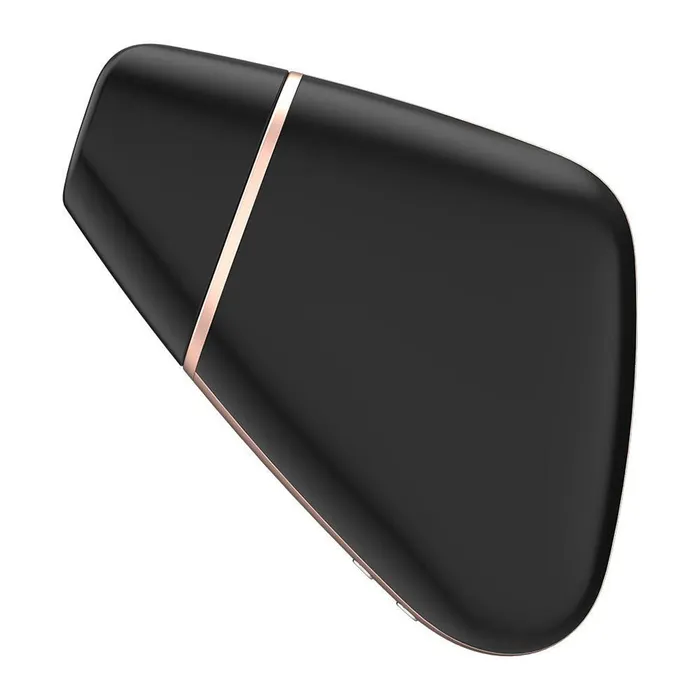 Satisfyer App Enabled Love Triangle Clit Massager Black Satisfyer Pro Vibrators