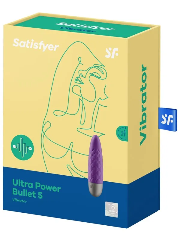 Satisfyer Ultra Power Bullet 5 Violet Satisfyer Vibrators Satisfyer Ultra Power Bullet 5 Violet Satisfyer Vibrators