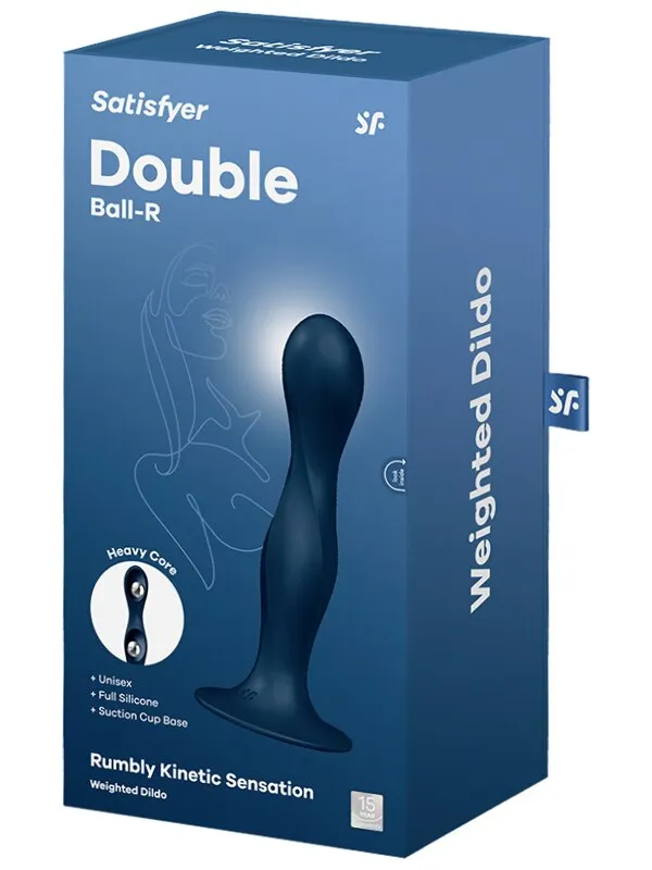 Satisfyer Vibrators Satisfyer Double BallR Dark Blue Satisfyer Vibrators Satisfyer Double BallR Dark Blue