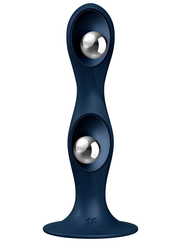 Satisfyer Vibrators Satisfyer Double BallR Dark Blue Satisfyer Vibrators Satisfyer Double BallR Dark Blue
