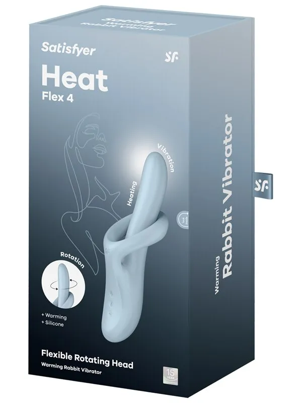 Satisfyer Vibrators Satisfyer Heat Flex 4 Pastel Blue