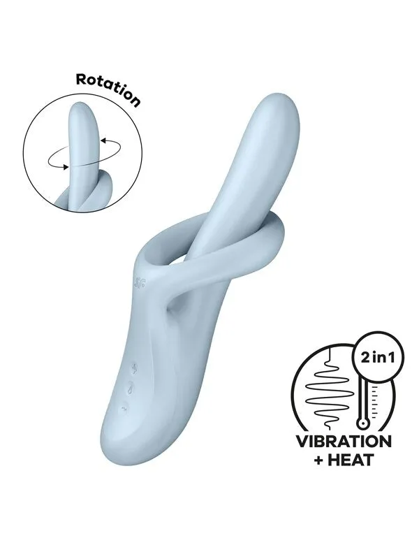 Satisfyer Vibrators Satisfyer Heat Flex 4 Pastel Blue