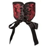 Scandal Posture Collar with Cuffs Red CalExotics Restraints Scandal Posture Collar with Cuffs Red CalExotics Restraints