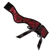 Scandal Posture Collar with Cuffs Red CalExotics Restraints Scandal Posture Collar with Cuffs Red CalExotics Restraints