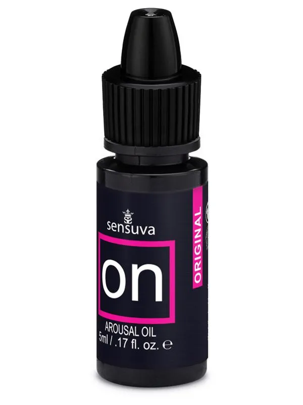 Sensuva Female Sex Toys On Original Arousal Oil 5ml Medium Box