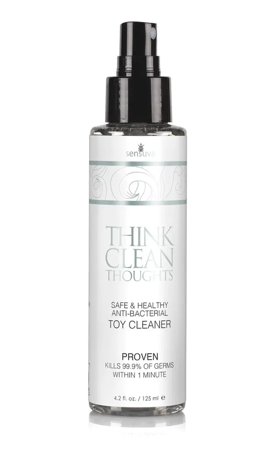 Sensuva Vibrators Think Clean Thoughts Toy Cleaner 42 Oz