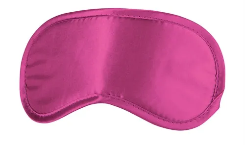 Shots Ouch Vibrators Soft Eyemask Pink