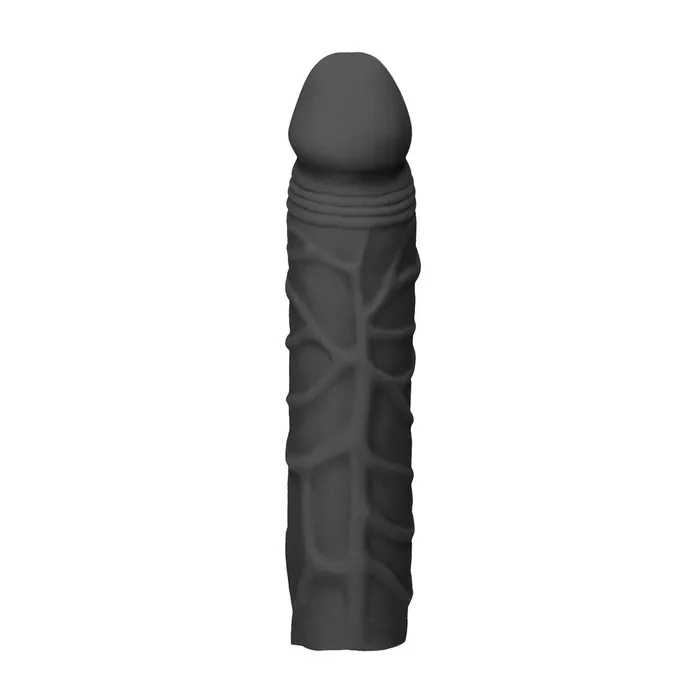 Shots Toys Anal RealRock 7 Inch Penis Sleeve Black