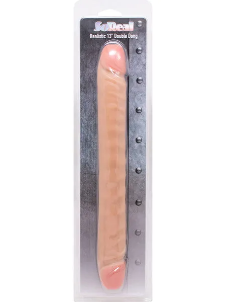 So Real 13 in Double Dong Flesh Seven Creations Dildos