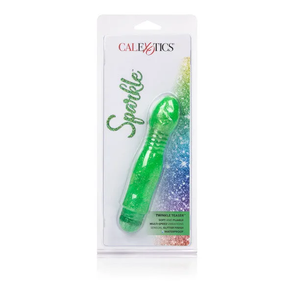 Sparkle Twinkle Teaser Green CalExotics Female Sex Toys Sparkle Twinkle Teaser Green CalExotics Female Sex Toys