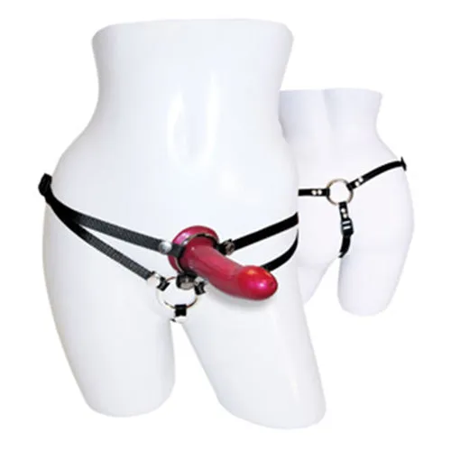 Sportsheets Female Sex Toys SportSheets Menage A Trois Double Presentation Harness With Dild