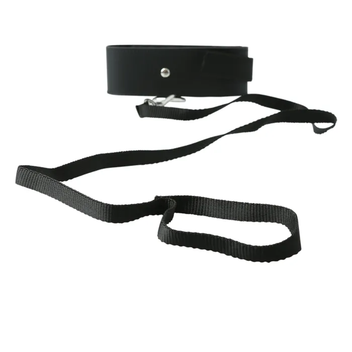Sportsheets Sex and Mischief Leash and Collar Black Anal