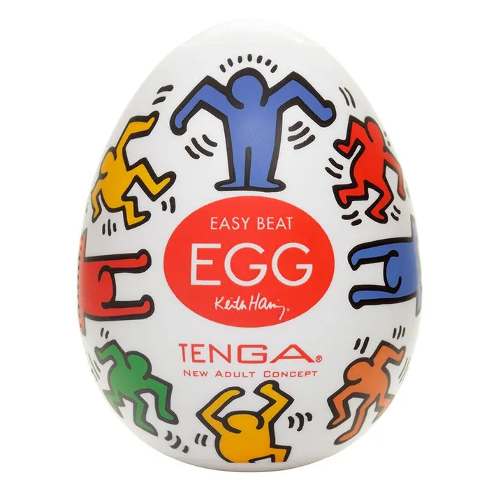 Tenga Keith Haring Dance Egg Masturbator Tenga Male Sex Toys