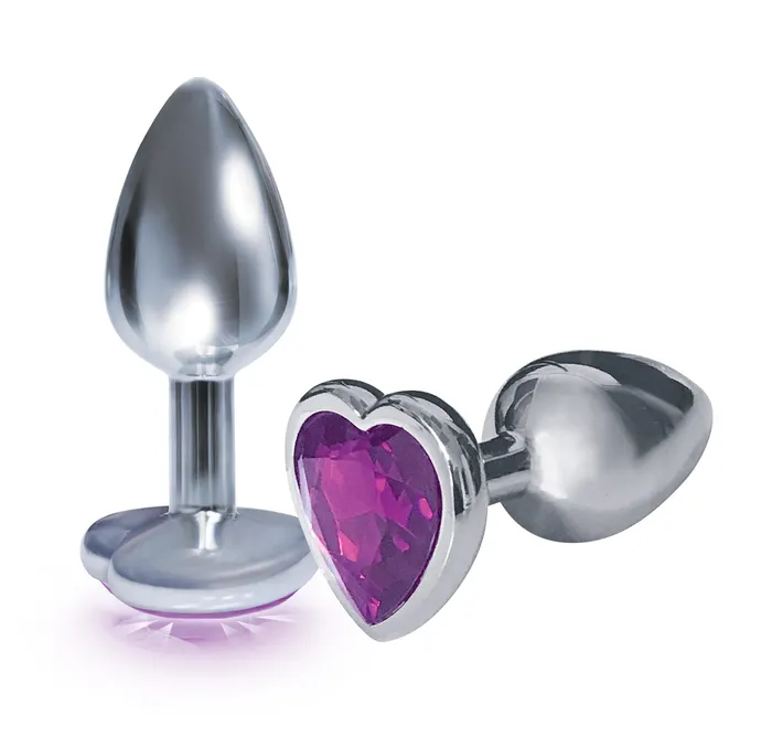 The 9s the Silver Starter Heart Bejeweled Stainless Steel Plug Violet Icon Brands Anal The 9s the Silver Starter Heart Bejeweled Stainless Steel Plug Violet Icon Brands Anal