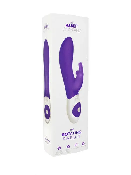The Rabbit Company The Rotating Rabbit USB Rechargeable Purple Vibrators