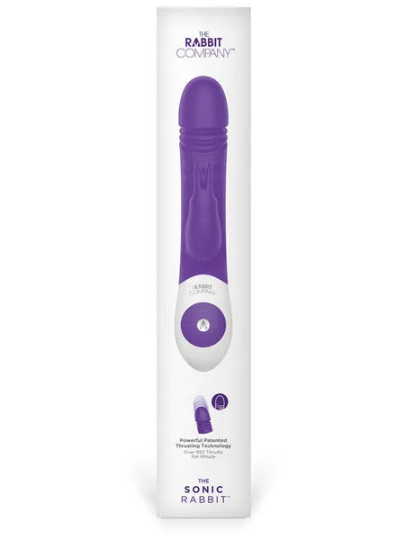 The Rabbit Company Vibrators The Sonic Rabbit Purple