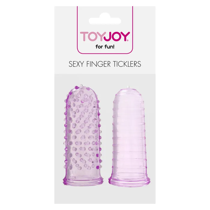 Toy Joy Sex Toys ToyJoy Sexy Finger Ticklers Purple Vibrators Toy Joy Sex Toys ToyJoy Sexy Finger Ticklers Purple Vibrators